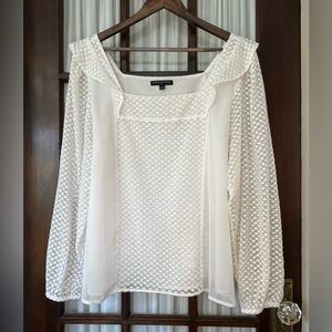 Elegant White Women's Top